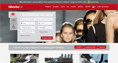 Desktop Screenshot of milanotaxiok.it